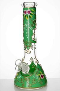 b7db7a65-8da7-4b5c-bef5-cc58ab49fb6d 13" Flower Artwork Beaker Bong