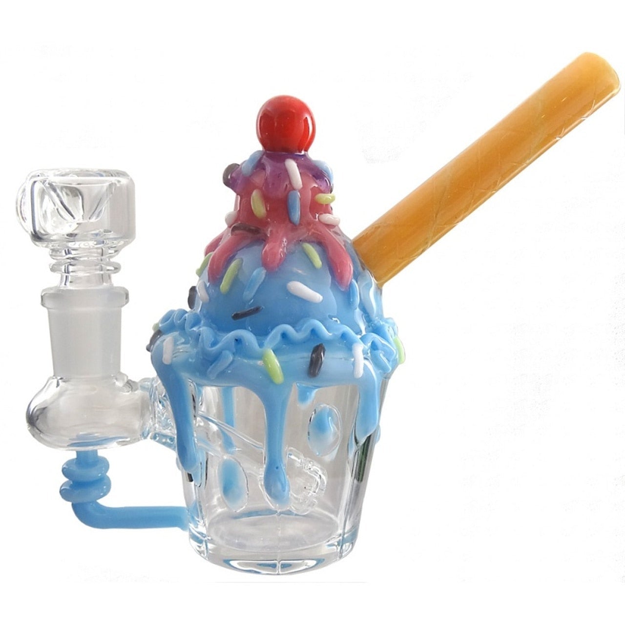 ba759703-ce42-4dda-9601-84ba387132f6 Empire Glassworks - Nano Rig - Bubblemgum Sundae (Base+Bowl)