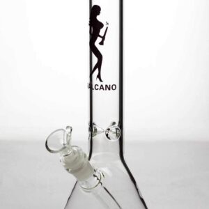 11.5" Valcano beaker glass water bong