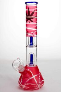 12" infyniti double shower head beaker Bong