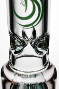 c6aeb700-7961-4f1f-8258-91f5963c1348 18" genie 12 arms beaker colored bottom water bong