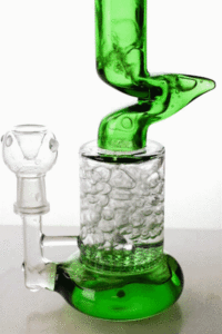 8" honeycomb flat diffused kink bubbler