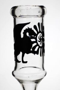 ca816676-dafc-4a81-be0d-0eb2b3efedc8 12" Color Coated Slim Neck Bong