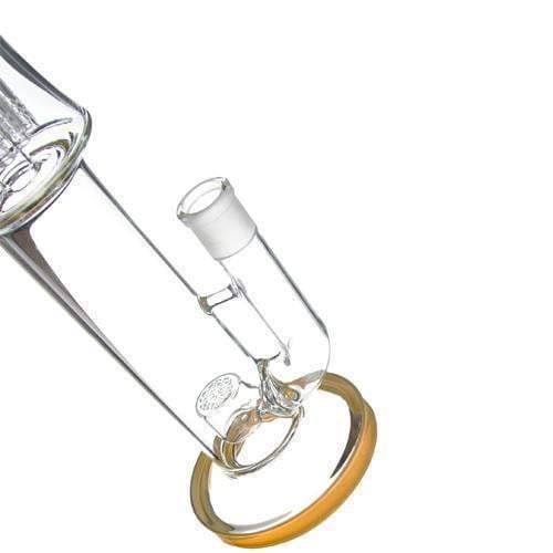 ccg-18-inch-glass-bongs-glass-water-pipe-with-flower-of-life-perc-and-arm-tree-perc-188mm-joint-water-pipes-3 16 inch Bong with Flower of Life perc to Arm tree perc 18.8mm