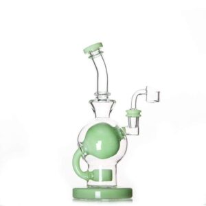ccg-9-inch-ball-glass-rig-with-flower-of-life-perc-145mm-joint-water-pipes-5 YGL 8 inch FOL Ball Rig F14.5mm