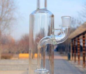 ccg-flower-glass-bongs-glass-oil-rigs-water-pipes-seed-of-life-perc-188mm-joint-water-pipes-5 13" Glass Bong with SOL Perc