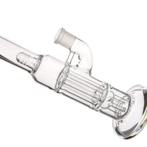 ccg-pillar-bongs-glass-water-pipes-with-pillar-perc-188mm-joint-water-pipes-6 13.8 inch Bong with Tree Perc to Pillar Perc 18.8mm