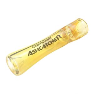 Chameleon Glass Ashcatcher Chillum Pipe