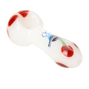 Chameleon Glass Bing-er Cherry Hand Pipe