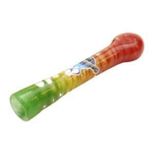 Chameleon Glass Reggae Twist Chillum Pipe