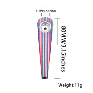 Colorful Wooden Portable Pipe(Random Color)