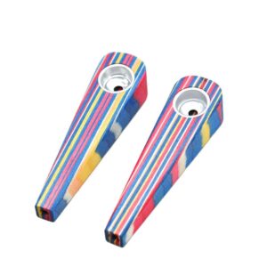 Colorful Wooden Portable Pipe(Random Color)