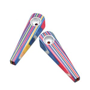 Colorful Wooden Portable Pipe(Random Color)