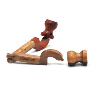 Creative Removable Wooden Portable Pipe (Random Color)