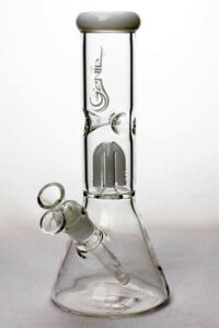 d60a036a-d11a-4125-b8ff-59b9257a66f3 11" Genie Glass 6-Arm Beaker Water Bong