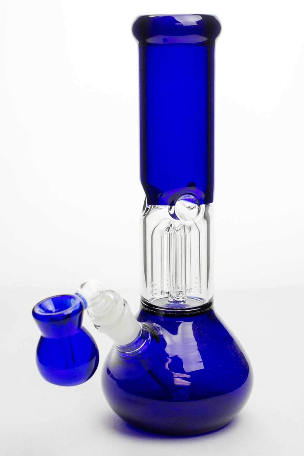 d6ba96a3-426f-4cc4-b425-91b72362f689 11" Blue Beaker Bong With Ash Catcher