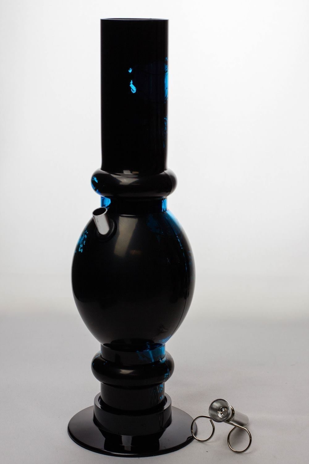 d83db621-4480-4c0b-b211-4524900b5153 12" Skull Pattern Acrylic Bong