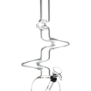 12" Zig-Zag Beaker Bong