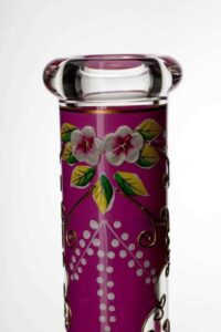 e0f9249e-fc2f-47c8-b303-dd8e5db27155 13" Flower Artwork Beaker Bong