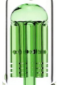 e1dd8902-4c1d-4475-bf4c-e1b0663661ab 18" volcano 6 arms colored glass bong