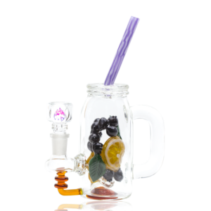 Empire Glassworks - Mini rig - Blueberry Orange Detox