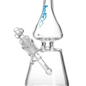 Grav Labs 8.75" Helix Beaker Water Pipe - Clear