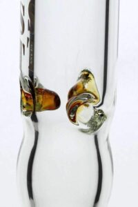 e7cd501f-b7c8-4e21-a49e-936715a95ab1 14" Color Dot Classic Beaker Water Bong