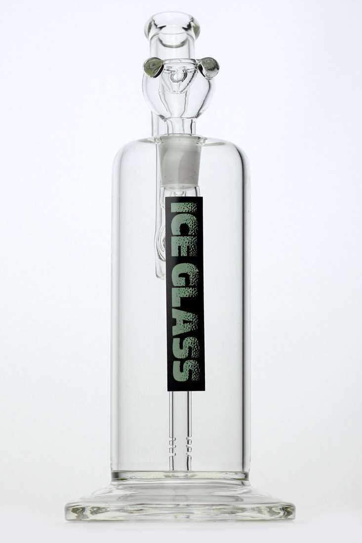 e8ad8086-7f96-44bd-a50d-a95d42ed4379 12" Ice Glass Beanpole Stem Bubbler