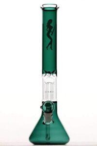 e920db3a-bafe-4150-be1c-2f1c62e99382 18" volcano 6 arms colored glass bong