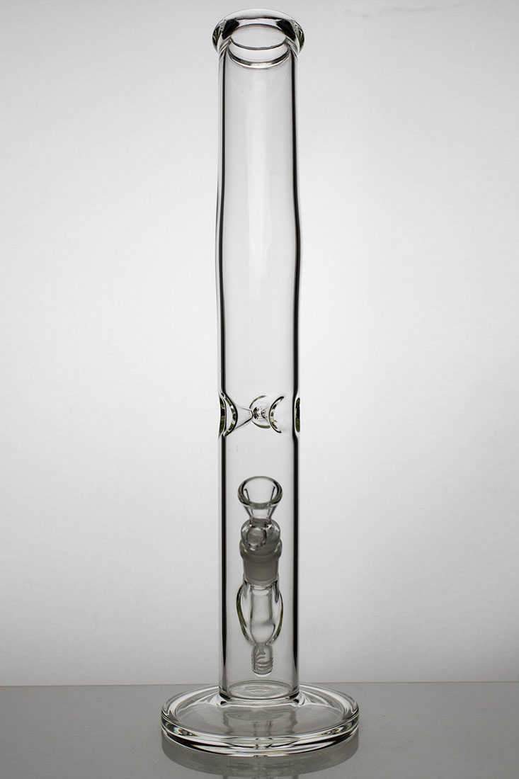 eb49d5d5-e426-4d8f-8ff2-a6d4ca809e8c 18" clear tube glass water bong