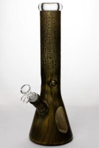 eb73fee3-f124-4164-99b2-86db75d0c76e 14" Genie Egyptian Hieroglyphs Classic Beaker Bong