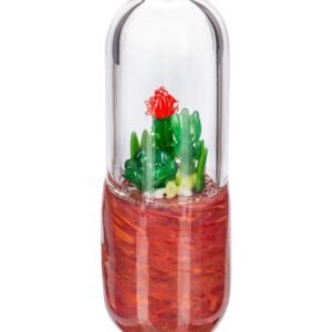 Red Succulent Hand Pipe