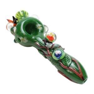 Empire Glassworks Small Garden Critters Spoon Pipe