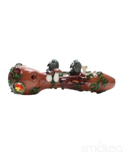Empire Glassworks Small Hootie's Forest Spoon Pipe