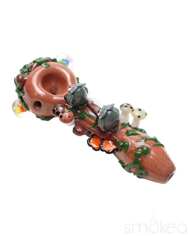 Empire Glassworks Small Hootie's Forest Spoon Pipe