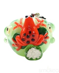 Empire Glassworks Small Ribbit Spoon Pipe