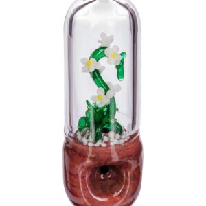 White Orchid Hand Pipe