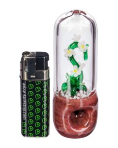 White Orchid Hand Pipe