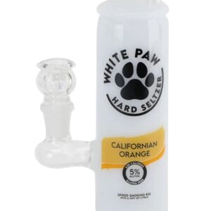 White Paw Glass Waterpipe