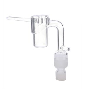 Quartz Enail W/ Recycler Showerhead Perc Dab Rig Bundle