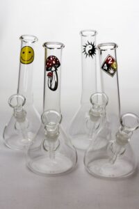 f0a40b36-fcfd-4990-8f6b-1a405684cbb6 8" glass water bong with bowl stem