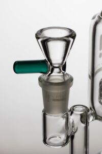 12" infyniti glass honey comb and shower head diffuser recycled bong