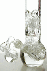 11" Percolator Bong With Ash Catcher