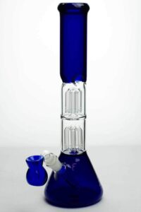 f98ff9fa-8e67-40ef-983f-c9e5037d9304 15" double 6 tree arms percolator glass water bong