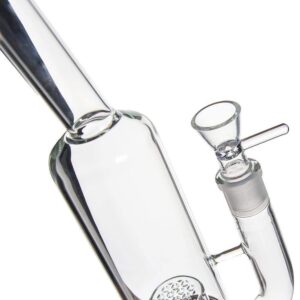 flower-beast-glass-bongs-water-pipes-with-4-seed-of-life-perc-and-1-flower-of-life-perc-188mm-joint-35cm-height-water-pipes-4 13" Bong with SOL to FOL