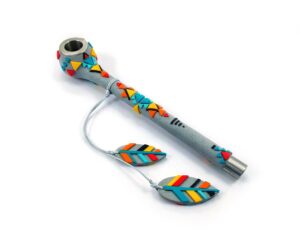 Gadzyl Long Aztec Metal Pipe
