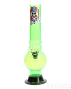 graffix-10-bubble-skinny-acrylic-bong-lime-green-2550189359206 Graffix 10" Bubble Skinny Acrylic Bong