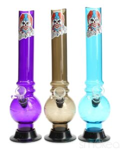 Graffix 12" Bubble Skinny Acrylic Bong