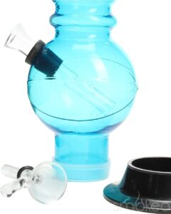 Graffix 12" Bubble Skinny Acrylic Bong