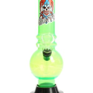 Graffix 8" Bubble Skinny Acrylic Bong